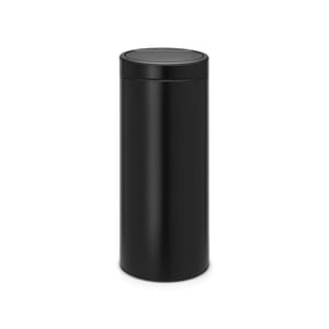 Brabantia Touch Bin New kanta za smeće na dodir, mat crna, 30 litara, kuhinjska kanta s poklopcem