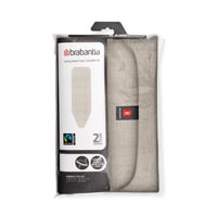 Poťah na žehliacu dosku Brabantia, veľkosť B, 124x38 cm, Denim Grey – 100% bavlna, 8 mm penové polstrovanie, prateľný, ľahko sa nasadzuje 5