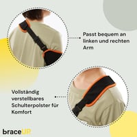BraceUP Gyermek Karpánt Állítható Vállpánt Fiúknak Lányoknak 110-150cm 4