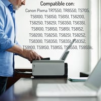 BRAMA CARTUCHOS 5x Canon PGI-580 CLi-581 Tintapatron Szett Gluténmentes 3