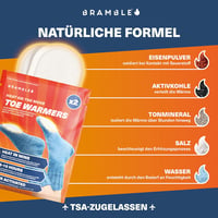 Bramble 40 Pár Prémium Lábmelegítő - Ragasztós Ujjmelegítő Párna 8-10 Óra Hővel 8