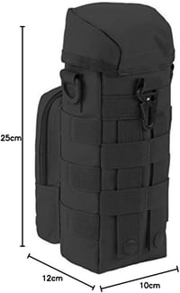 Držiak na fľašu Brandit Bottle Holder II - čierny 5