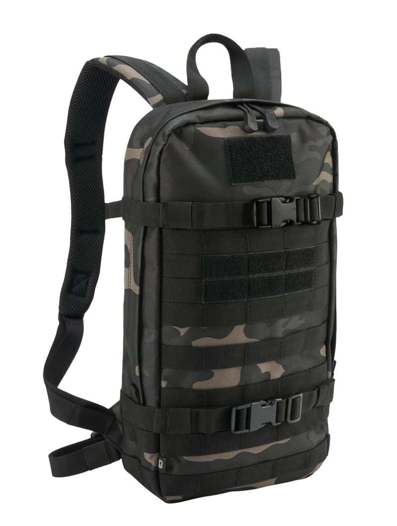Rucsac Brandit US Cooper Daypack - Camuflaj închis (Dark Camo) - Mărime unică