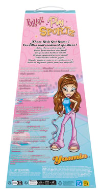 Bratz Play Sportz Yasmin gymnastická módna bábika s doplnkami – Športová módna súprava 7