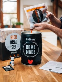 Kit de preparare a berii braufaesschen pentru acasă, bere tip Pils la butoi de 5 litri, gata în 7 zile, cadou pentru bărbați, iubit sau tată 4