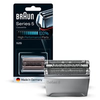 Náhradná holiaca hlava pre elektrický holiaci strojček Braun 52S Series 5 – strieborná, náhradná holiaca hlava pre holiace strojčeky Series 5 1