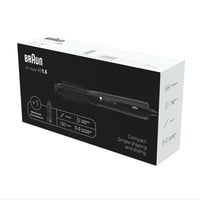 Perie cu aer cald Braun AS1.5 – Uscător de păr compact de 300W, perie termică rotundă și perie cu peri ficși, 3 trepte de temperatură/viteză, negru, BRAS150E 7
