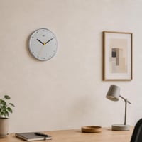 Braun BC26W Klasični analogni zidni sat s tihim kvarcnim mehanizmom, lako čitljiv, promjer 23 cm, bijeli 6
