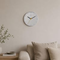 Braun BC26W Klasični analogni zidni sat s tihim kvarcnim mehanizmom, lako čitljiv, promjer 23 cm, bijeli 7