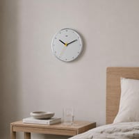 Braun BC26W Klasični analogni zidni sat s tihim kvarcnim mehanizmom, lako čitljiv, promjer 23 cm, bijeli 3