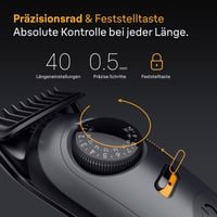 Aparat de tuns barba fără fir Braun BT5525 Series 5 pentru bărbați, Gri 3