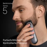 Aparat de tuns barba fără fir Braun BT5525 Series 5 pentru bărbați, Gri 2
