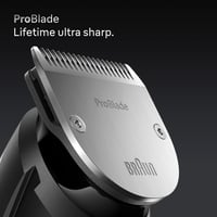 Trimmer pentru barbă fără fir Braun BT7525 Series 7 pentru bărbați, Gri 3