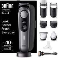 Braun BT9420 Szakmai Szakállvágó 40 Fokozat Vezeték Nélküli Vízálló - +10 beard tools 1