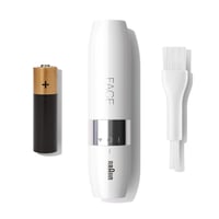 Mini epilator facial Braun FS1000 pentru femei, pentru călătorii, Alb 5