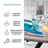 Braun FreeStyle 3 gőzvasaló 3D FreeGlide technológiával, szuperkerámia talppal, 2700W 4