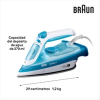 Braun FreeStyle 3 gőzvasaló 3D FreeGlide technológiával, szuperkerámia talppal, 2700W 3