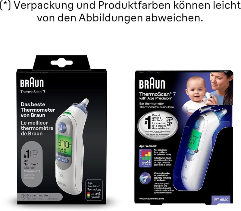 Braun IRT6520 Thermo Scan 7 Infravörös Hőmérő