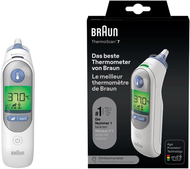 Braun IRT6520 Thermo Scan 7 Infravörös Hőmérő