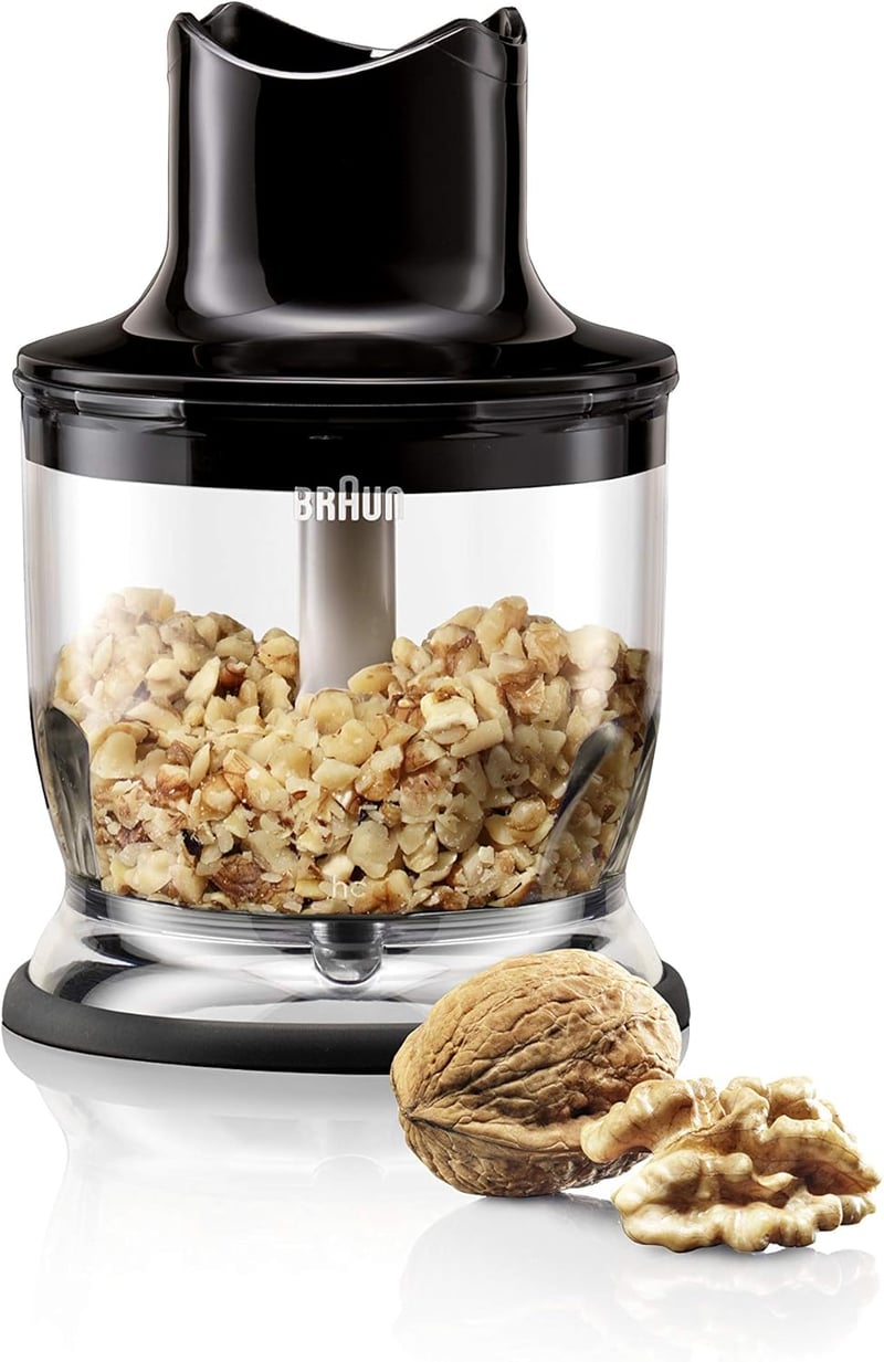 Braun MQ 20 Aprító Fejszett - MultiQuick Kézi Turmixgéphez, 350 ml, Fekete