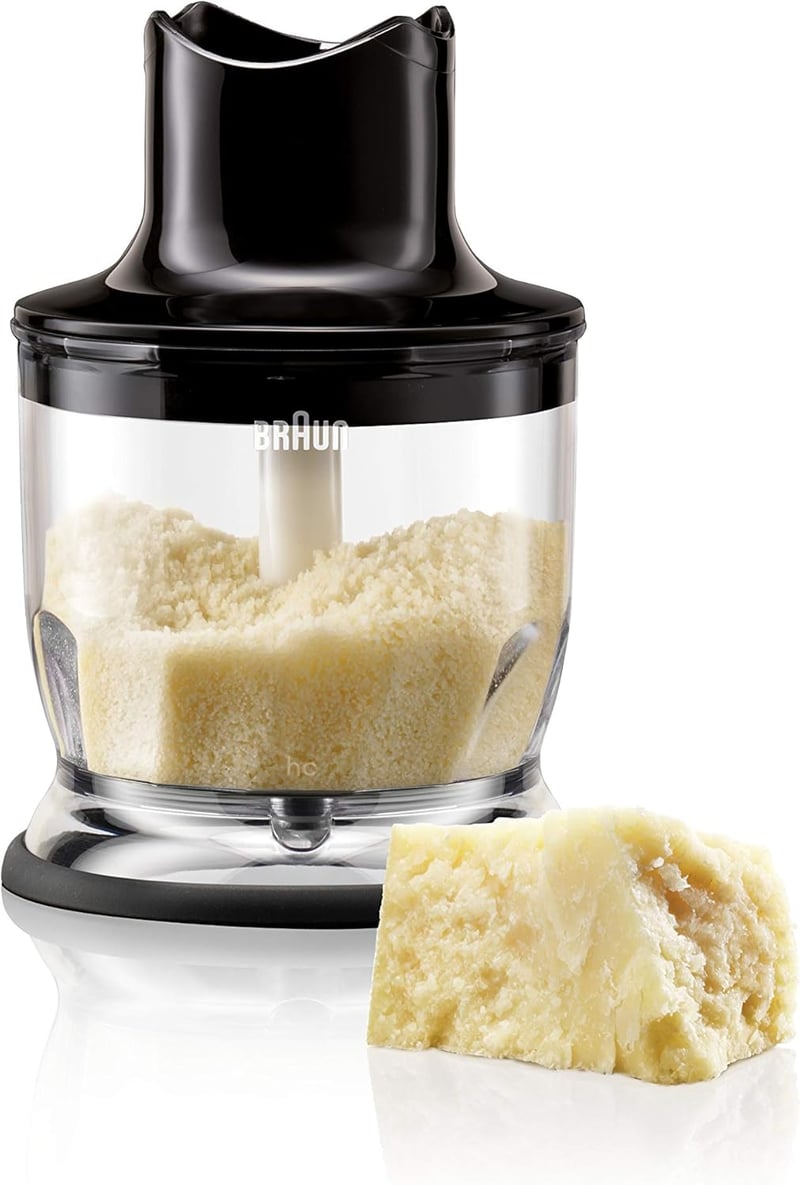 Braun MQ 20 Aprító Fejszett - MultiQuick Kézi Turmixgéphez, 350 ml, Fekete