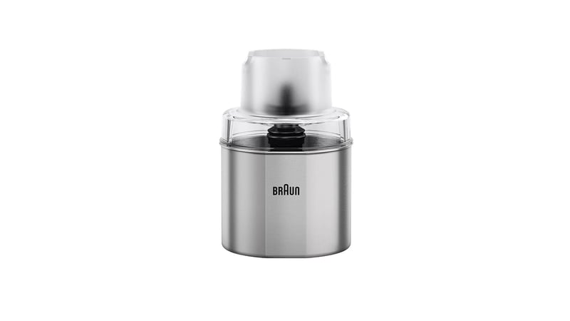 Braun MQS 270 SI dodatak za mljevenje kave i začina za MultiQuick štapni mikser - srebrni
