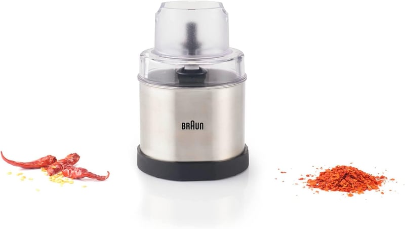Braun MQS 270 SI kávé és fűszermalom EasyClick Plus rendszerrel MultiQuick botmixerhez