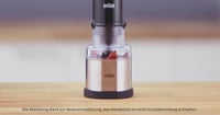 Braun MQS 270 SI kávé és fűszermalom EasyClick Plus rendszerrel MultiQuick botmixerhez 4