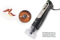 Braun MQS 270 SI kávé és fűszermalom EasyClick Plus rendszerrel MultiQuick botmixerhez 2