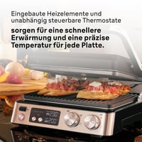 Kontaktný gril Braun MultiGrill 7 CG7040 3 v 1, BBQ a rúra, 2000 W, 230°, veľká grilovacia plocha (12 burgerov), vhodný do umývačky riadu, odkvapkávacia miska na tuk, vnútorný elektrický gril 5