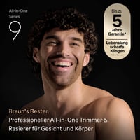 Trimmer Braun Multigroom AIO9545 All-in-One Series 9 22-în-1 - Gri 2