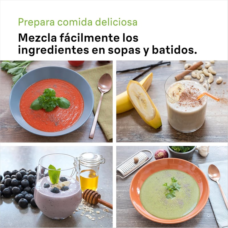 Braun MultiQuick 5 1000W kézi turmixgép 21 fokozat rozsdamentes acél fehér