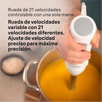 Braun MultiQuick 5 1000W kézi turmixgép 21 fokozat rozsdamentes acél fehér 5