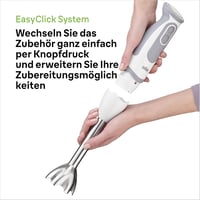 Braun MultiQuick 5 Vario MQ 5200WH Kézi Turmixgép Rozsdamentes Keverőtalppal 1000W 5