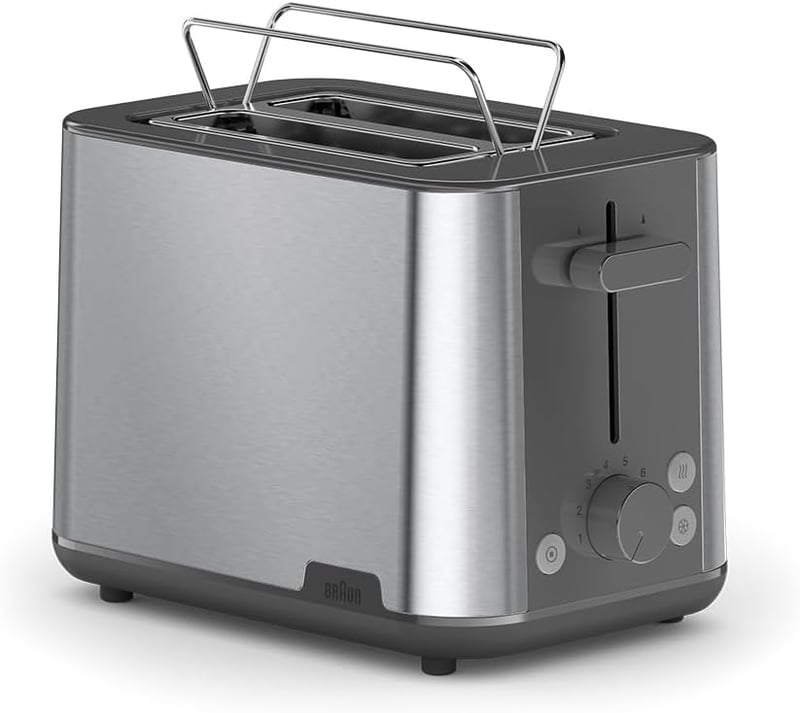 Braun PurShine HT1510GY 2 szeletes kenyérpirító 8 fokozat szürke