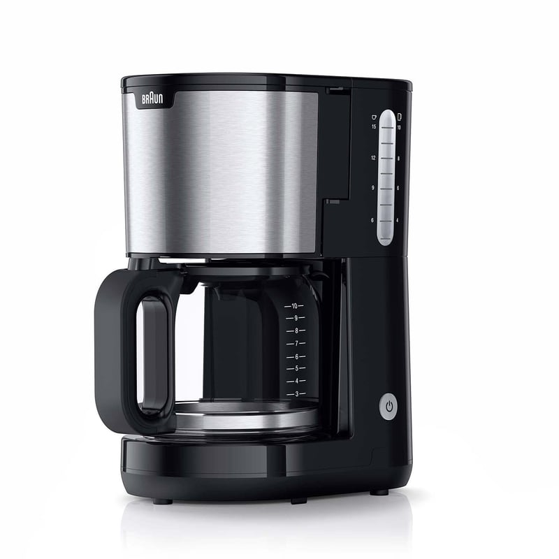 Braun PurShine KF 1500 BK filtar aparat za kavu - 10 šalica, crni