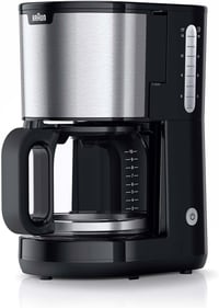 Braun PurShine KF 1500 BK Filteres Kávéfőző 10 Csésze Kapacitás OptiBrew Rendszer 1