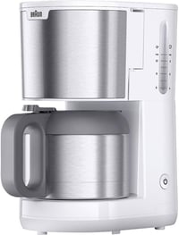 Braun PurShine KF1505 fehér kávéfőző 1,2L termoszkancsóval 9 csészéhez 1