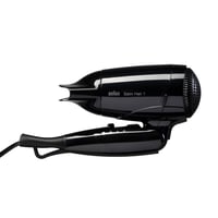 Uscător de păr de călătorie Braun Satin Hair 1 HD 130 - pliabil, 1200W, cu duză de coafare 3