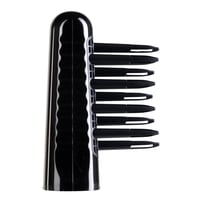 Aparat de coafat cu aer cald Braun Satin Hair 3 AS330 cu accesorii pieptene și perie rotundă, Negru, 1 buc. 7