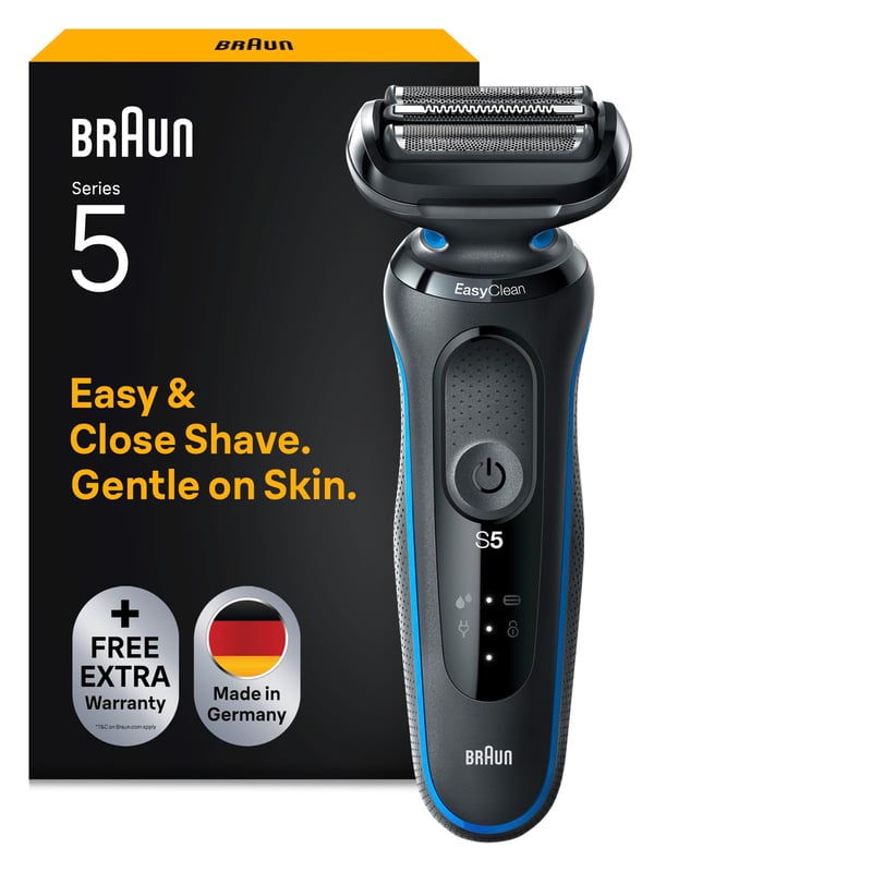 Aparat de ras electric pentru bărbați Braun Series 5 51-B1000s, Albastru