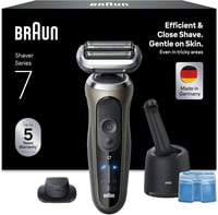 Braun Series 7 elektromos borotva 60 perces akkumulátor 4in1 SmartCare állomás vízálló 1