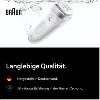 Braun Silk-épil 7 epilator za žene 7-011 srebrni - široka glava, za suhu i mokru upotrebu, vodootporan, dugotrajno glatka koža 6