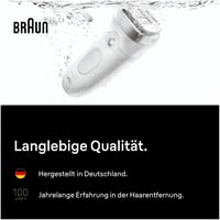 Epilator Braun Silk-épil 7 pentru femei, aparat de ras, 7-241, Argintiu - Dispozitiv eficient de epilare 7