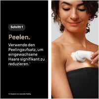 Epilator Braun Silk-épil 9 Flex SkinSpa 9-681 3D pentru femei, rezistent la apă, auriu, aparat de epilat 3
