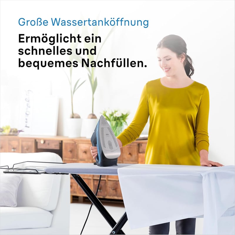 Braun TexStyle 7 Pro gőzvasaló 3000W Freeglide 3D talppal kék