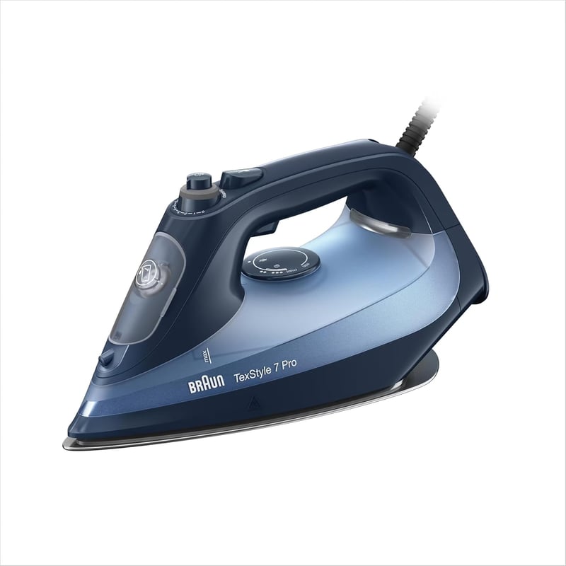 Braun TexStyle 7 Pro gőzvasaló 3000W Freeglide 3D talppal kék