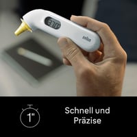 Termometru auricular Braun ThermoScan 3 IRT3030 – măsurare într-o secundă, semnal sonor pentru febră, afișaj digital, pentru bebeluși și copii mici 3
