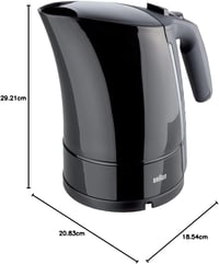 Braun WK 300 AquaExpress Fekete Vízforraló Gyors Forráshoz 5