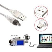 BRAVECOW USB-Firewire IEEE 1394 kábel 1,5m Mini DV kamerához 2